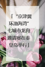“京津冀环渤海湾”七城市龙舟邀请赛在秦皇岛举行