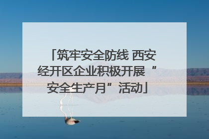 筑牢安全防线 西安经开区企业积极开展“安全生产月”活动