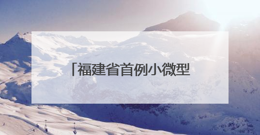 福建省首例小微型客车租赁经营者备案业务在厦门办结