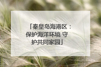 秦皇岛海港区：保护海洋环境 守护共同家园