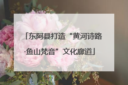 东阿县打造“黄河诗路·鱼山梵音”文化廊道
