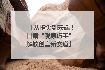从指尖到云端！甘肃“陇原巧手”解锁创富新赛道