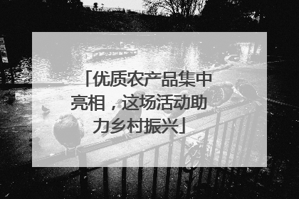 优质农产品集中亮相，这场活动助力乡村振兴