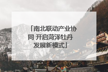 南北联动产业协同 开启菏泽牡丹发展新模式