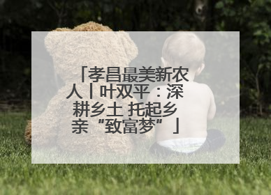 孝昌最美新农人丨叶双平：深耕乡土 托起乡亲“致富梦”