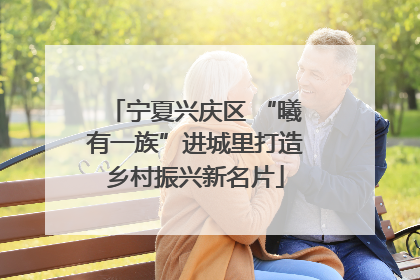 宁夏兴庆区 “曦有一族”进城里打造乡村振兴新名片