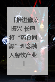 推进豫菜振兴 长垣将“药食同源”理念融入餐饮产业