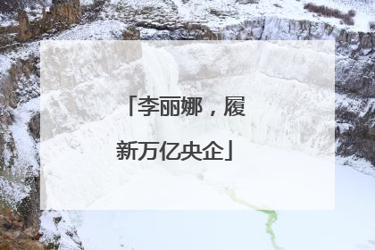 李丽娜，履新万亿央企