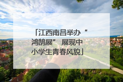 江西南昌举办“鸿鹄展” 展现中小学生青春风貌