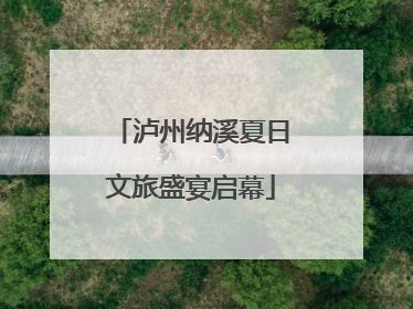 泸州纳溪夏日文旅盛宴启幕