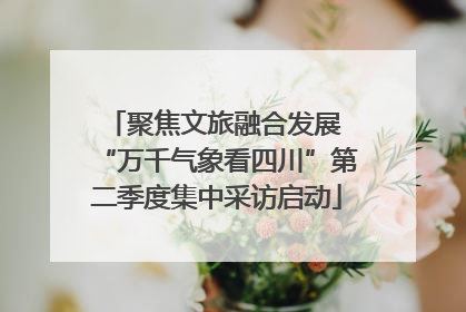 聚焦文旅融合发展 “万千气象看四川”第二季度集中采访启动