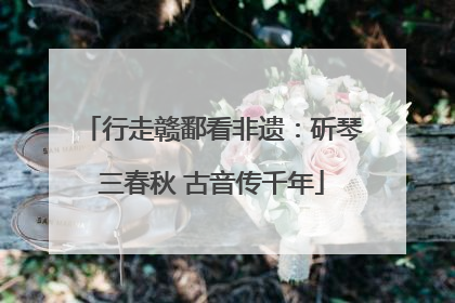行走赣鄱看非遗：斫琴三春秋 古音传千年