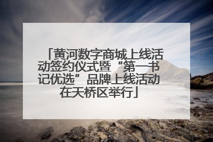 黄河数字商城上线活动签约仪式暨“第一书记优选”品牌上线活动在天桥区举行