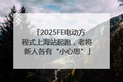2025FE电动方程式上海站起跑，老将新人各有“小心思”