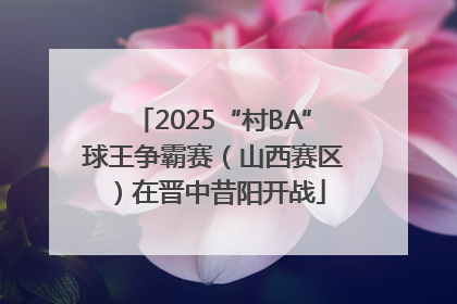 2025“村BA”球王争霸赛（山西赛区）在晋中昔阳开战