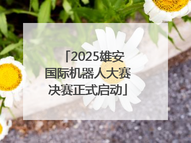 2025雄安国际机器人大赛决赛正式启动
